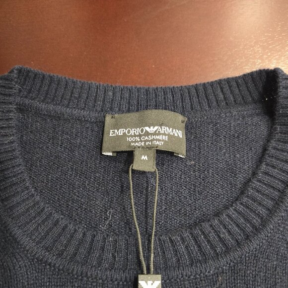 Emporio Armani Pure Cashmere Jumper - Picture 6 of 8